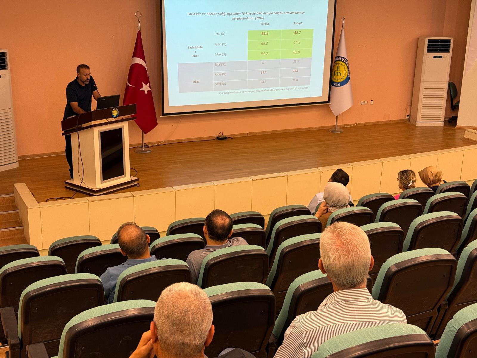 PERSONELİMİZE OBEZİTE SORUNU KONULU HİZMET İÇİ EĞİTİM DÜZENLENDİ.